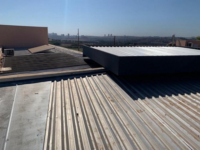 Reforma de telhados industriais